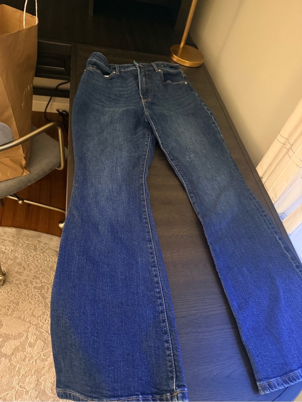LOFT Rivete Bootcut Jeans - Size 29 Curvy.